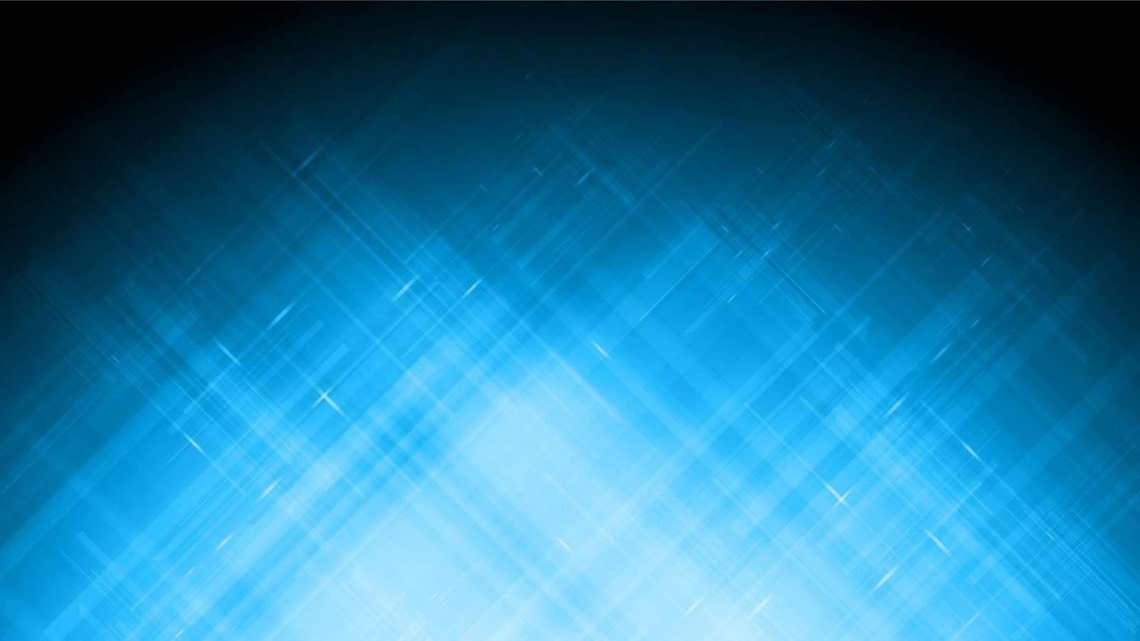 a blue and black background with white lines